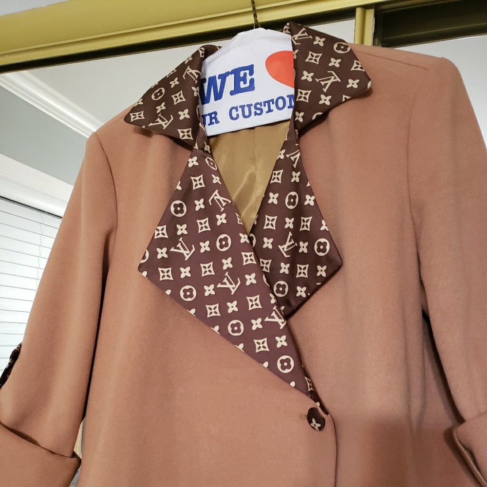 Custom LV Cashmere Coat